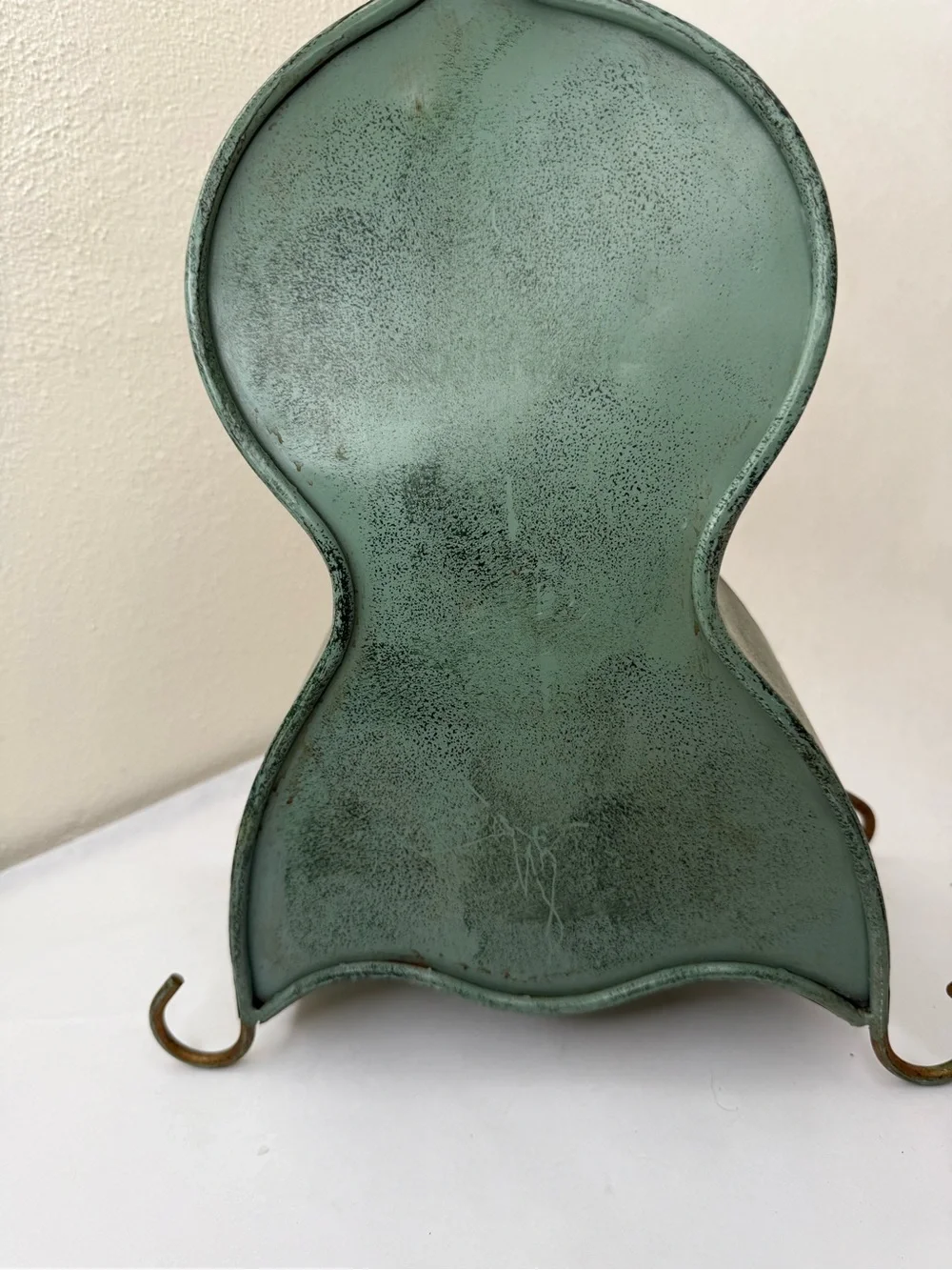 Unique Vintage Metal Hand Painted Bird House 14” x 10”